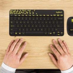 Alternative view of Logitech MK240 Wireless Combo Keyboard & Mouse with Nano USB Receiver