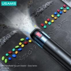 USAMS Portable Mini Handheld Car Vacuum Cleaner Strong Suction Auto Wireless Vacuum Cleaner US-ZB234 12 USAMS Portable Mini Handheld Car Vacuum Cleaner Strong Suction Auto Wireless Vacuum Cleaner US-ZB234 - Image 5