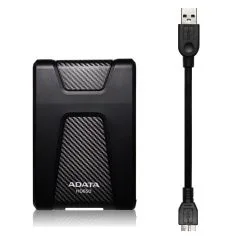 Alternative view of ADATA HD650 4TB USB 3.2 Portable External Hard Drive Shock Proof