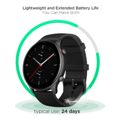 Alternative view of Amazfit GTR 2e Smart Watch Alexa Built-in and Blood-oxygen Saturation Measurement