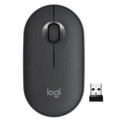 Alternative view of Logitech Pebble M350 Wireless Mouse with 2 in 1 Bluetooth or USB - Silent Slim