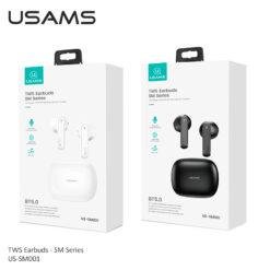 USAMS SM Series True TWS Bluetooth 5.0 Wireless Earbuds Earphones Headphones 15 USAMS SM Series True TWS Bluetooth 5.0 Wireless Earbuds Earphones Headphones - Image 8