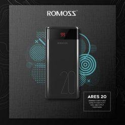 ROMOSS Ares 20 20000mAh Power Bank USB Type C Portable Charger External Battery 5V 2.1A With LED Display - Image 6
