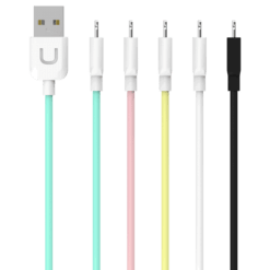 USAMS 1m U Turn Series TPE PVC 8 pin Data Charging Cable for iPhone US-SJ097 - Image 7