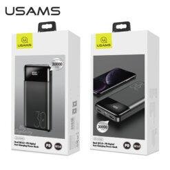 USAMS PB38 30000mAh 18W Dual QC3.0+PD Digital Fast Charging Power Bank US-CD103 - Image 6
