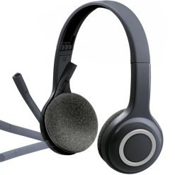 Alternative view of Logitech H600 Wireless 2.4GHz Headset with Noise Canceling Mic Foldable