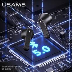 USAMS SM Series True TWS Bluetooth 5.0 Wireless Earbuds Earphones Headphones 14 USAMS SM Series True TWS Bluetooth 5.0 Wireless Earbuds Earphones Headphones - Image 7
