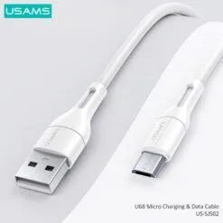 Alternative view of USAMS U68 Type-C Fast Charging & Data Cable 1M US-SJ501