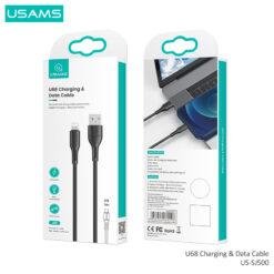 USAMS U68 2A USB to 8 Pin PVC Charging Transmission Data Cable US-SJ500 11 USAMS U68 2A USB to 8 Pin PVC Charging Transmission Data Cable US-SJ500 - Image 5