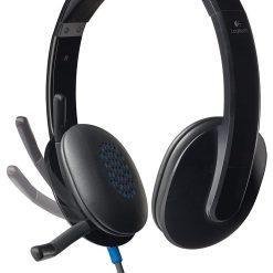 Alternative view of Logitech H540 High Definition USB Headset with Noise Canceling Mic