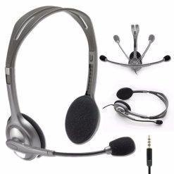 Alternative view of Logitech H110 Multi Device Stereo Headset 3.5mm dual plug