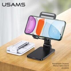 USAMS US-ZJ059 Retractable Desktop Phone and Tablet Holder Stand 9 USAMS US-ZJ059 Retractable Desktop Phone and Tablet Holder Stand - Image 3