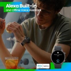 Alternative view of Amazfit GTR 3 Smart Watch with 21-day Battery Life and Easy 24 Health Management Moonlight Grey