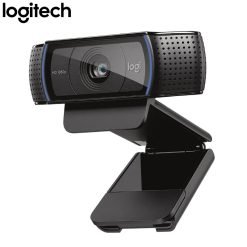 Alternative view of Logitech C920 HD Pro 1080p Webcam for Video Calls with Stereo Audio