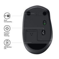 Logitech M590 Silent 2in1 Wireless Bluetooth and 2.4Ghz USB Mouse for Multi-Device 8 Logitech M590 Silent 2in1 Wireless Bluetooth and 2.4Ghz USB Mouse for Multi-Device - Image 4