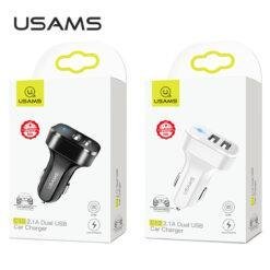 USAMS C13 2.1A Dual USB Fast Car Charger US-CC087 11 USAMS C13 2.1A Dual USB Fast Car Charger US-CC087 - Image 6