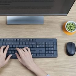 Logitech MK235 Wireless Combo Keyboard & Mouse with 15 Shortcut Keys 6 Logitech MK235 Wireless Combo Keyboard & Mouse with 15 Shortcut Keys - Image 3