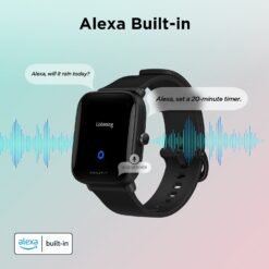 Alternative view of Amazfit Bip U Pro Smart Watch with Built-In Alexa GPS Fitness Tracker