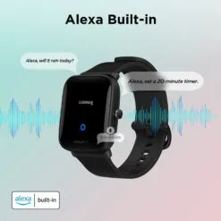 Alternative view of Amazfit Bip U Pro Smart Watch with Built-In Alexa GPS Fitness Tracker