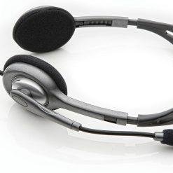 Logitech H110 Multi Device Stereo Headset 3.5mm dual plug - Image 4