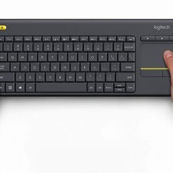 Logitech K400 Plus Wireless Keyboard With Touch Pad for PC and TVs - Black 8 Logitech K400 Plus Wireless Keyboard With Touch Pad for PC and TVs - Black - Image 3