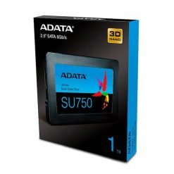 Alternative view of ADATA SU750 Internal SSD 1TB, 512GB, 256GB 3D-NAND 2.5 Inch SATA III High Speed Read & Write up to 550MB/s & 520MB/s Solid State Drive