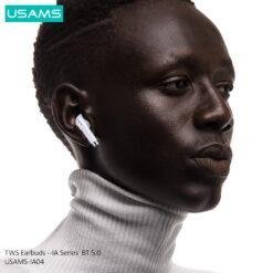 USAMS IA04 TWS Wireless Earbuds Bluetooth 5.0 High-Performance Headphones Headset HiFi Stereo Earphones 12 USAMS IA04 TWS Wireless Earbuds Bluetooth 5.0 High-Performance Headphones Headset HiFi Stereo Earphones - Image 5