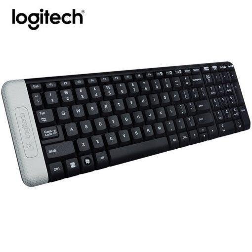 Logitech K230 Wireless 2.4GHz Keyboard Silent Typing Changeable Side Caps