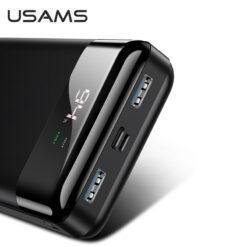 USAMS PB38 30000mAh 18W Dual QC3.0+PD Digital Fast Charging Power Bank US-CD103 - Image 4