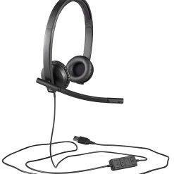 Logitech H570E Comfortable USB Headset with Noise & Echo Canceling Mic HD Audio - Image 3