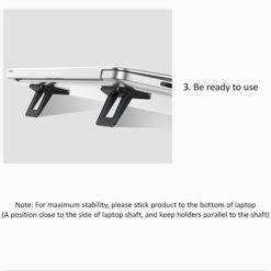 USAMS US-ZJ054 Laptop and Tablet Holder Mini Stand 7 USAMS US-ZJ054 Laptop and Tablet Holder Mini Stand - Image 3