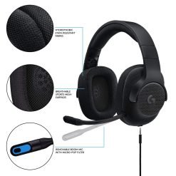 Alternative view of Logitech G433 7.1 Wired Gaming Headset with DTS and PRO-G™ Audio Drivers