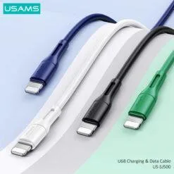 USAMS U68 2A USB to 8 Pin PVC Charging Transmission Data Cable US-SJ500