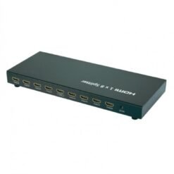 Alternative view of HDMI Splitter 8 Port 3D - Black