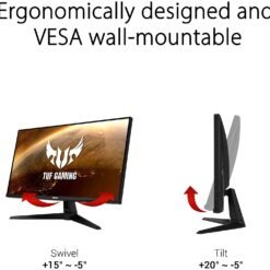 ASUS TUF Gaming VG289Q1A 24 inch 4K UHD Gaming Monitor 60Hz 4K (3840x2160), IPS, DCI-P3 , Adaptive-Sync, FreeSync™, HDR 10 9 ASUS TUF Gaming VG289Q1A 24 inch 4K UHD Gaming Monitor 60Hz 4K (3840x2160), IPS, DCI-P3 , Adaptive-Sync, FreeSync™, HDR 10 - Image 5