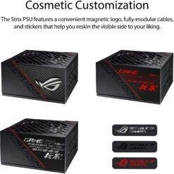 ASUS ROG Strix 850W Gold Certified Gaming PSU Power Supply Premium Cooling Performance Full Modular 13 ASUS ROG Strix 850W Gold Certified Gaming PSU Power Supply Premium Cooling Performance Full Modular - Image 7