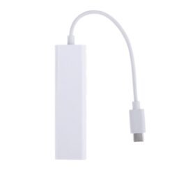 Type-C to RJ45 Lan and 3 Ports USB 2.0 Adapter - Image 4