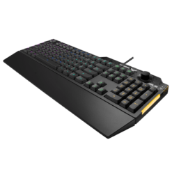 ASUS TUF Gaming K1 RGB Membrane Gaming Keyboard with Dedicated Volume Knob, spill-resistance, side light bar and Armoury Crate 11 ASUS TUF Gaming K1 RGB Membrane Gaming Keyboard with Dedicated Volume Knob, spill-resistance, side light bar and Armoury Crate - Image 6