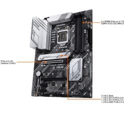 ASUS PRIME Z590-P Intel® Z590 (LGA 1200) ATX Motherboard with PCIe® 4.0, three M.2 slots, 11 DrMOS power stages, HDMI®, DisplayPort™ 9 ASUS PRIME Z590-P Intel® Z590 (LGA 1200) ATX Motherboard with PCIe® 4.0, three M.2 slots, 11 DrMOS power stages, HDMI®, DisplayPort™ - Image 4