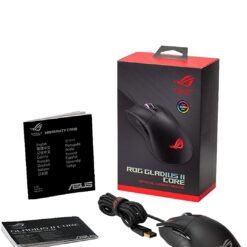 ASUS P507 ROG Gladius II Core Lightweight Ergonomic Wired Optical Gaming Mouse with 6200-Dpi Sensor, ROG-exclusive switch-socket design and Aura Sync lighting 14 ASUS P507 ROG Gladius II Core Lightweight Ergonomic Wired Optical Gaming Mouse with 6200-Dpi Sensor, ROG-exclusive switch-socket design and Aura Sync lighting - Image 7
