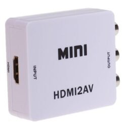 HDMI To Audio Video AV Adapter - White 4 HDMI To Audio Video AV Adapter - White - Image 2