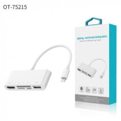 Onten 75215 Lightning To HDMI+SD+TF+USB With Lightning Female Port For Power 5 Onten 75215 Lightning To HDMI+SD+TF+USB With Lightning Female Port For Power - Image 3