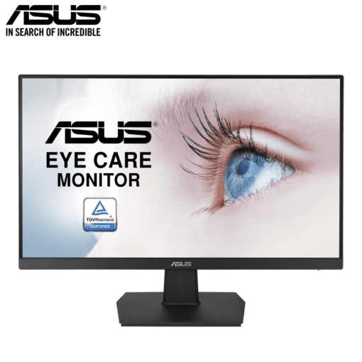 ASUS VA24EHE 23.8 inch 75Hz IPS Eye Care Monitor Full HD  Adaptive-Sync/FreeSync™, Low Blue Light, Flicker Free, Wall Mountable