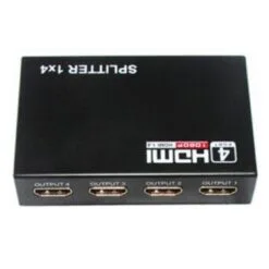 Alternative view of HDMI Splitter 4 Port 3D - Black