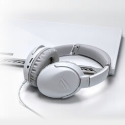 Alternative view of ASUS ROG Strix Go Core Moonlight White Gaming Headset with Immersive Gaming Audio and Incredible comfort