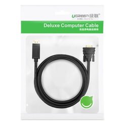 Alternative view of UGREEN DP Display Port Male To VGA Male Cable 1.5 Meter (10247)