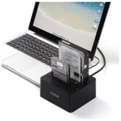 Orico Dual Bay Hard Drive Dock - Black 7 Orico Dual Bay Hard Drive Dock - Black - Image 4