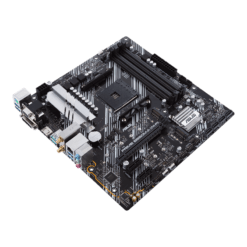 Alternative view of ASUS PRIME B550M-A (WI-FI) AMD B550 (Ryzen AM4) micro ATX Motherboard with dual M.2, PCIe 4.0, Intel® WiFi 6, 1 Gb Ethernet, HDMI/D-Sub/DVI, SATA 6 Gbps, USB 3.2 Gen 2 Type-A