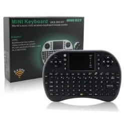 Alternative view of RF500 2.4GHz Mini Touch Pad Wireless Keyboard Mouse