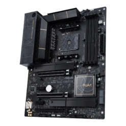 Alternative view of ASUS ProArt B550-CREATOR AMD B550 Ryzen AM4 ATX Motherboard for content creators features PCIe® 4.0, dual Thunderbolt™ 4 Type-C ports, dual Intel® 2.5Gb Ethernet